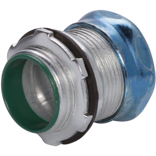 WI MECR-752B - Steel Rain Tight Compression Connector With Insulated Throat